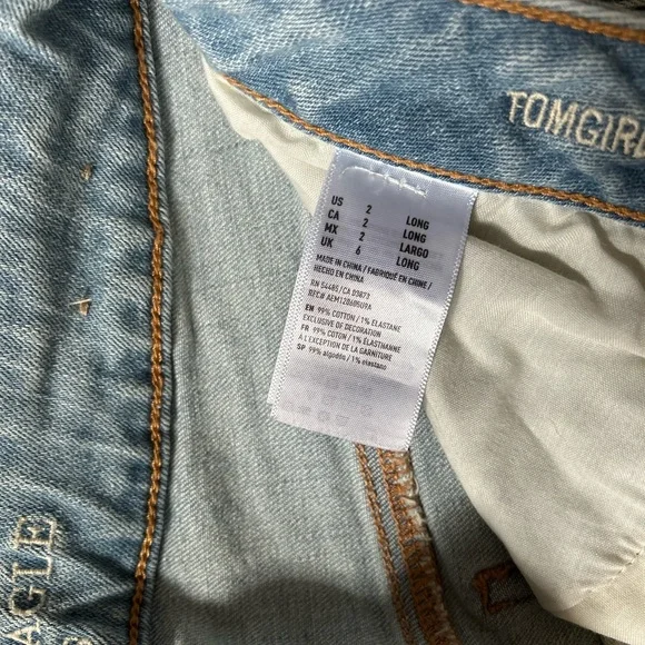 AE tomgirl jeans 2 long - Picture 5 of 5